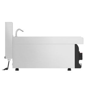 Cuiseur à pâtes électrique professionnel - Double cuve - Sur comptoir - 2x26L - 12kW - avec robinet de vidange - Profondeur 700mm - Product Image 5