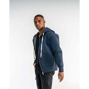 Chaqueta Imperio Shop de Invierno Casual para Hombre, Talla S, Negra, Oversize, a Cuadros, con Cremallera, de Neopreno, 95% Poliéster, 5% Elastano - Product Image 4