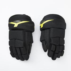 Guantes de hockey sobre hielo para jóvenes 260GSM Forro de malla transpirable Cierre antideslizante Ajuste flexible Amortiguación interior suave Personalizable - Product Image 5