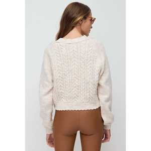 Stone Embellished Buttoned Knitted <b>Cardigan</b> - Product Image 5