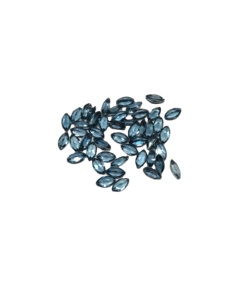 หินอัญมณีลอนดอนธรรมชาติขนาด2x4มม. หินธรรมชาติที่ผ่านการบำบัดด้วยความร้อน - Product Image 3