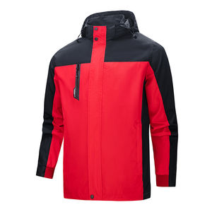 2025 meilleure qualité veste Softshell pour hommes et femmes longue tenue de plein air et décontractée avec col montant veste Softshell - Product Image 4