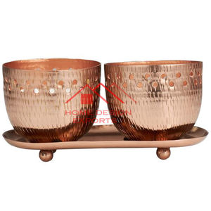 Diseño único, decoración moderna para el hogar y el Hotel, diseño de lujo votivo de Metal, vela votiva de Metal de gran venta 2025 - Product Image 6