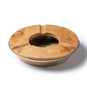 Cenicero de madera dura de diseño único y elegante para cigarrillos y cigarros - Product Image 2