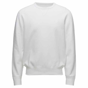 High Quality Oversized Sweatshirts <b>Thermals</b> Heavyweight Long Sleeve Custom logo Crewneck Waffle Plain shirt <b>Men</b> Wholesale - Product Image 1