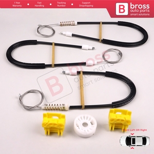 ชุดซ่อมมอเตอร์กระจกไฟฟ้า BWR618 สำหรับประตูหน้าซ้ายหรือขวา สำหรับรถยนต์ 9-3 MK2 YS3F E50 ปี 2002-2015 แบบ 4/5 ประตู 12755683 12755684 - Product Image 3