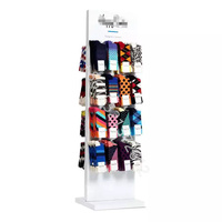 Support rotatif en bois pour chaussettes de Pilates, présentoir de vêtements, magasin, lingerie, chaussures, meuble, présentoir de chaussettes