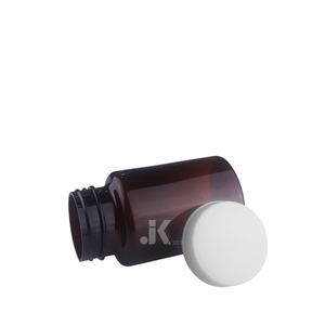Botella de Envase PET de Alta Calidad de 120 ml con Tapa CR, Soluciones Coloridas OEM/ODM, Soluciones de Envase JK para Pastillas/Vitaminas/Polvo M0273 - Product Image 4