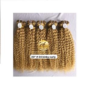 Alta calidad 20 ''visón camboyano templo indio virgen rizado paquete 100% humano 11A proveedor de extensión de un solo donante Color - Product Image 1