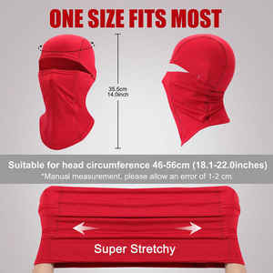 Masque Balaclava Masque Balaclava intégral pour les sports de plein air, la randonnée, la chasse et l'utilisation tactique Masque de ski intégral - Product Image 2