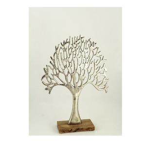 Sculpture d'arbre en aluminium artistique offrant une beauté métallique raffinée inspirée de la nature et des tendances du design moderne - Product Image 3