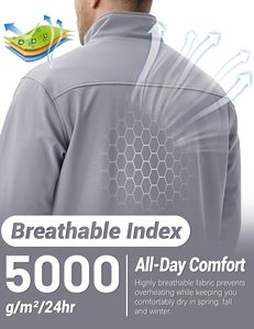 Chaqueta Softshell ligera y altamente personalizada Softshell a bajo precio hecha en fábrica - Product Image 6