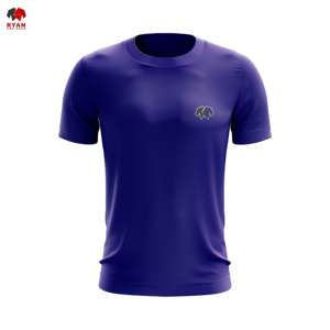 Tee-shirt personnalisé de qualité supérieure pour hommes Tissu respirant en coton de haute qualité Coupe confortable Service OEM & ODM - Product Image 1