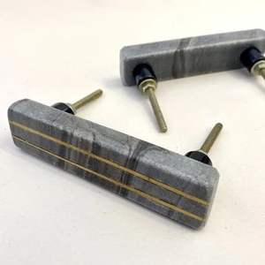 Premium Eco-Friendly Marble Knobs <b>for</b> Cabinet <b>Drawer</b> <b>Wardrobe</b> Furniture Hardware Art Deco Design Handmade Home Decor Craft Exim - Product Image 1