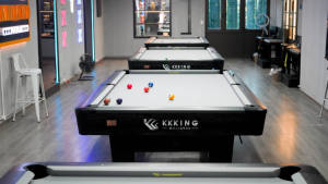 Table de billard en ardoise de 9 pieds avec système de nivellement et de résistance aux chocs élevés pour un usage professionnel personnalisable - Product Image 2