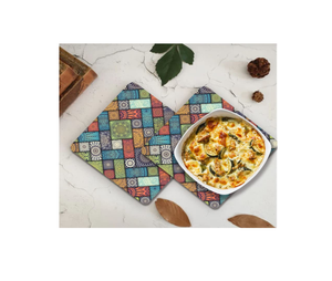 แผ่นรองแก้วทรงกลมพิมพ์ลาย MDF เครื่องครัวพิมพ์ลายล่าสุด - Product Image 2