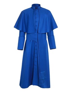 Vente en gros Robes de choeur de service OEM Robe longue avec logo de broderie personnalisé Robes de clergé de haute qualité - Product Image 2