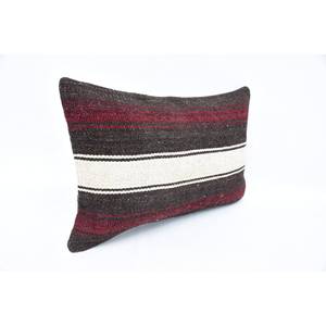 หมอนขนสัตว์สีน้ำตาลลาย Houndstooth kilim ขนาด16X24นิ้วตกแต่งด้วยขนปุยสไตล์วินเทจหรูหราขนาด18X18นิ้วสำหรับเครื่องนอน - Product Image 3