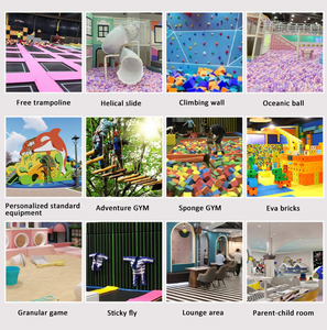 Giocattoli per bambini in plastica divertenti di buona qualità e costo-efficace parco giochi all'aperto - Product Image 5