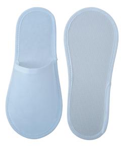 OEM Turquie pas cher personnalisé hôtel pantoufles jetables 3mm coquille Eva semelle hommes/femmes en gros 60gsm entoilage doublure en tissu - Product Image 2