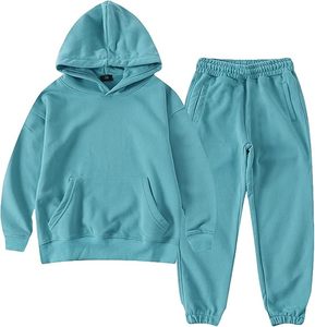 Sweat à capuche décontracté en molleton de coton lourd personnalisé, coupe régulière, épaules tombantes, streetwear, sweat à capuche uni pour homme - Product Image 2