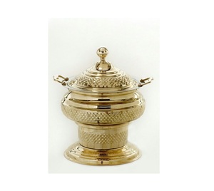 จานอาหารทำจากโลหะสไตล์คลาสสิกสำหรับร้านอาหารจานร้อนทำด้วยมือมาใหม่ - Product Image 5