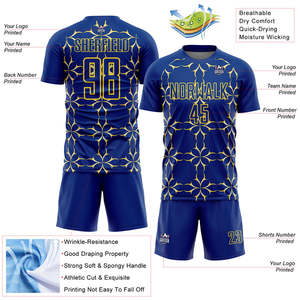 Le maillot de football d'équipe personnalisé d'uniforme de football de qualité supérieure définit un matériau léger et respirant pour les entraînements et les clubs de tournois - Product Image 5