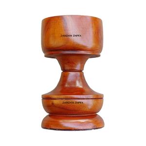 Natural Wooden Round Shaped <b>Bakhoor</b> Burner for <b>Oud</b> and Incense Handcrafted Fragrance Diffuser for Home and Meditation Use - Product Image 4