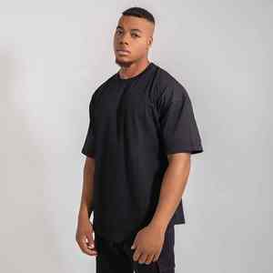 Productos de moda: Camisetas estampadas de estilo urbano para hombre, camiseta Ringer, camiseta deportiva de cuello redondo, ropa bordada al por mayor para hombre - Product Image 4