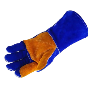 Gants de soudage en cuir de peau de vache taille XL de qualité supérieure renforcés meilleure Protection mécanique alimentaire anti-coupure anti-dérapant tactile - Product Image 3