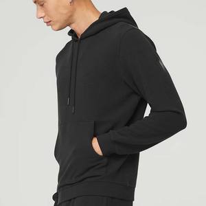 Sweat-shirt à capuche de rue pour hommes avec logo personnalisé Sweat à capuche en molleton pour hommes Sweats à capuche en strass avec impression bouffante en relief 3D - Product Image 2