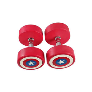 Fitness Equipment Commercial Captain American <b>Dumbbells</b> for Body Building <b>Dumbbell</b> at Wholesale Price - Product Image 1