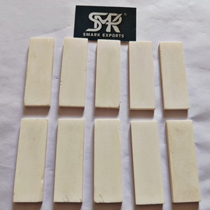 Placas de escamas de hueso de búfalo naturales hechas a mano estilo Animal tallado para MANGO de cuchillo personalizado Material de hueso pulido para la fabricación de cuchillos - Product Image 6