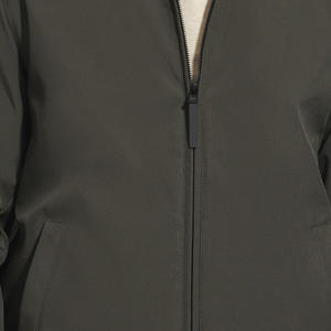 Customized Men's Casual Embroidered Nylon Bomber <b>Jacket</b> Waterproof Zipper Puffer <b>Short</b> Breathable Cotton Filling Plus Size Sheep - Product Image 4