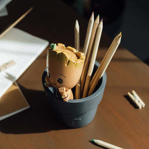 <b>Marvel</b> Guardians of the Galaxy I Am Groot 3D Pen Holder Square Plastic Design - Product Image 5