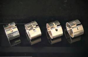 Ronds de serviette en rotin Décor de table en osier Ronds de serviette élégants pour une expérience culinaire élégante - Product Image 2