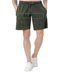 Prix de gros Shorts décontractés pour hommes pour l'extérieur Logo personnalisé Shorts pour hommes surdimensionnés et légers - Product Image 1