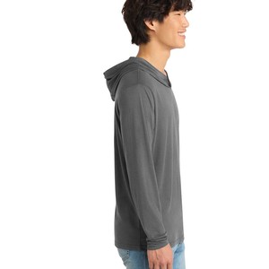 Hombres Entrenamiento Con Capucha Culturismo Músculo Ligero Tri-blend Hoodies - Product Image 1