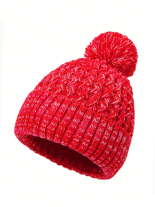 Gorros de Jacquard Cálidos para Mujer, con Logotipo Personalizado, Lisos, 100% Algodón, Térmicos, de Invierno, a Rayas, Comunes - Product Image 2