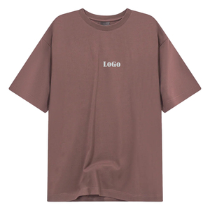 T-shirts grande taille en coton lourd de haute qualité pour hommes T-shirt de luxe personnalisé OEM Design vierge coupe ample Bangladesh - Product Image 1