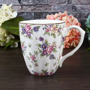 Taza de café de China de hueso con patrón de lujo de estilo nórdico, ecológica, sin BPA, apta para lavavajillas, para uso doméstico y en restaurantes - Product Image 3