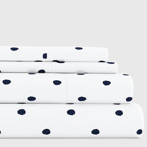 Ensembles de literie blancs de luxe 100% coton imprimés couverture unie broderie étanche comprend une jupe de lit pour lits King Size-Home Hotel - Product Image 4