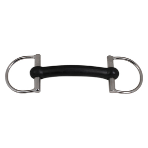 Dee Bit Boca flexible Goma Bit Horse Bit Snaffles - Product Image 1