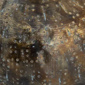 Vase à fleurs en métal fait main minimal moderne Vase à fleurs en métal nordique pour décoration de table et de mariage - Product Image 5