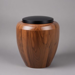 Vente en gros d'urne funéraire en bois rustique cendres urnes dispersant des fournitures funéraires de marque privée à bas prix - Product Image 5