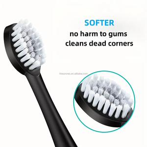 Ultra-Soft Medium Bristle Electric <b>Toothbrush</b> <b>Head</b> Delicate Texture Sensitive Replacement for Household and Outdoor Use - Product Image 3
