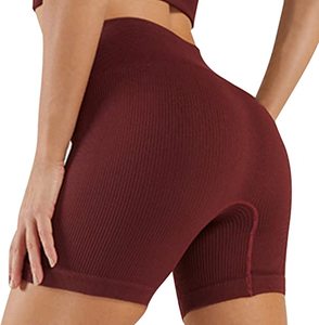 Vêtements de sport d'entraînement taille haute, vêtements de fitness et de yoga sans manches, ensemble de vêtements de yoga courts sans couture - Product Image 6