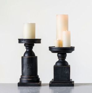 Pot de bougie unique en bois dans un porte-pâte de qualité supérieure avec support élégant parfait pour la décoration de vaisselle de fêtes de mariage à domicile - Product Image 3