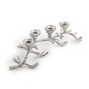 Bougeoir en métal Ramadan Sculpture thème floral pour la décoration de la maison Eid Mubarak et bougeoir en métal de style festif islamique - Product Image 4