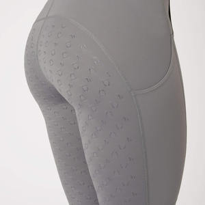 Ropa ecuestre de alta calidad para mujer, asiento completo, mallas estampadas de silicona personalizadas, pantalones, mallas para montar a caballo para mujer - Product Image 3